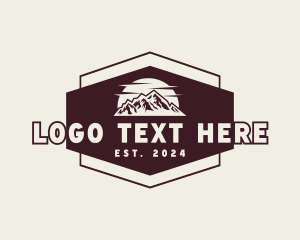 Outdoor Adventure Mountain logo