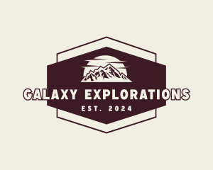 Outdoor Adventure Mountain logo design