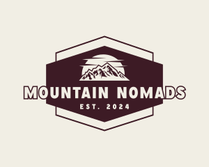 Outdoor Adventure Mountain logo design