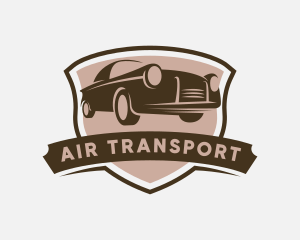 Shield Car Transportation logo design