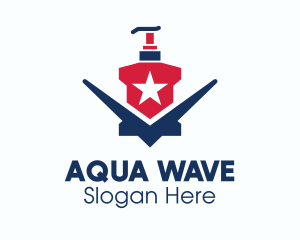 American Liquid Soap logo design