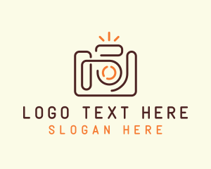 Minimalist SLR Camera  logo