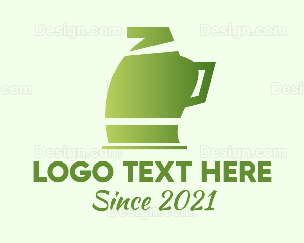 Green Electric Kettle Logo