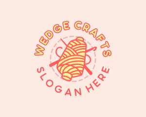 Stitching Yarn Thread logo design