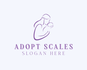 Mom Baby Doula logo design