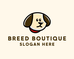 Dog Head Collar logo design