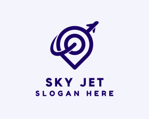 Location Pin Airline logo