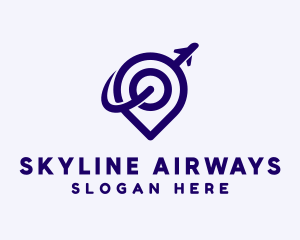 Location Pin Airline logo