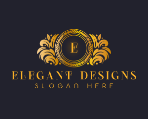 Premium Ornamental Luxury logo design