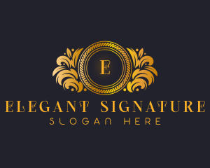 Premium Ornamental Luxury logo design