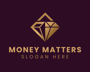 Luxury Diamond Finance logo design