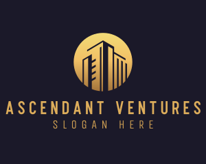 Skyscraper Realty Contractor logo design