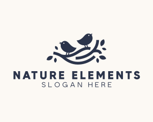 Songbird Nature Brach logo design