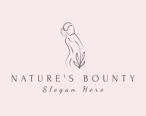 Natural Naked Spa logo design