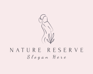 Natural Naked Spa logo design