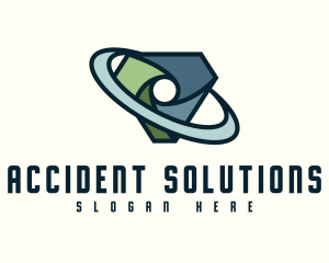 Digital Security Shield logo design