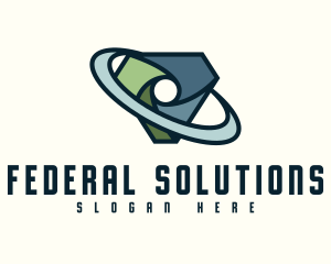 Digital Security Shield logo design