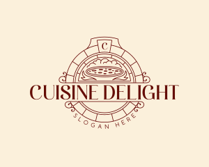 Gourmet Pizzeria Restaurant logo design