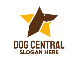 Star Pet Dog logo design