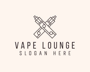 Vapor Vape Cross logo