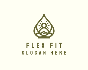 Zen Yoga Fitness logo design