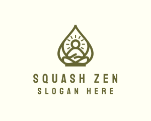 Zen Yoga Fitness logo design