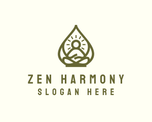 Zen Yoga Fitness logo design