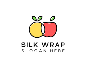 Citrus Apple Fruit  logo design