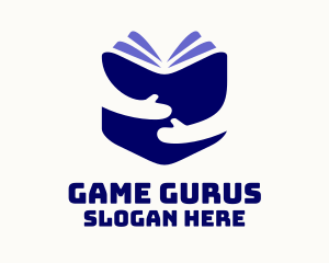 Purple Book Hug logo