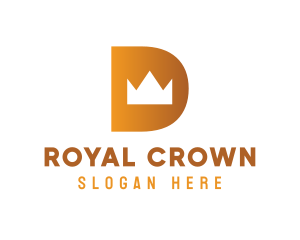 Royal Letter D logo