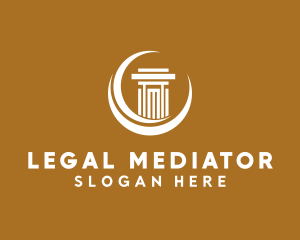 Crescent Column Legal Advisory logo design