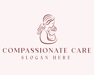 Mother Baby Care logo design