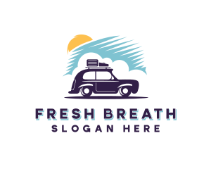 Travel Car Trip Logo