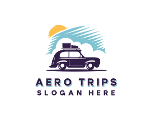 Travel Car Trip logo design