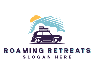 Travel Car Trip logo design