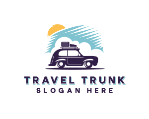 Travel Car Trip logo design