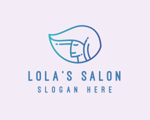 Beauty Hair Salon logo design