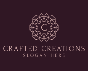 Handmade Crystal Jewelry  logo design