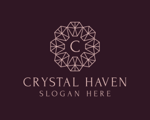 Handmade Crystal Jewelry  logo design