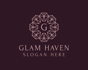 Handmade Crystal Jewelry  logo design