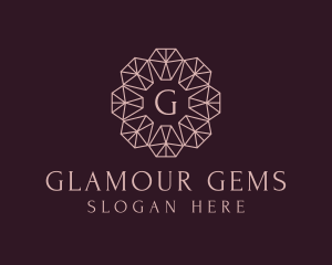 Handmade Crystal Jewelry  logo design