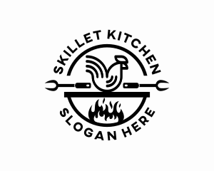 Chicken Grill Restaurant logo design