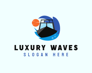  Sea Boat Ship logo design