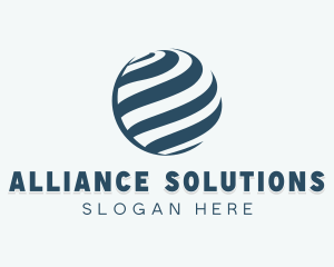 Global Financial Wave Firm logo design