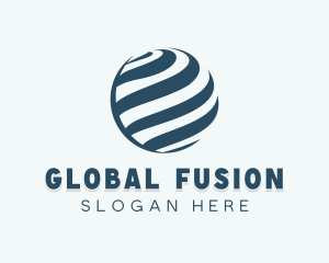 Global Financial Wave Firm logo design