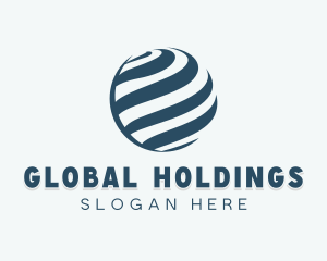 Global Financial Wave Firm logo design