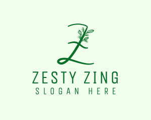 Natural Elegant Letter Z logo design