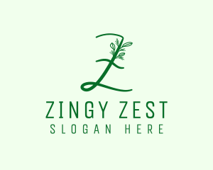 Natural Elegant Letter Z logo design