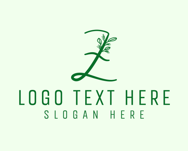 Herbal logo example 3