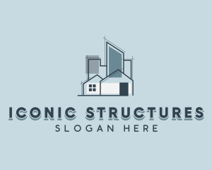 Architectural Building Structure logo design